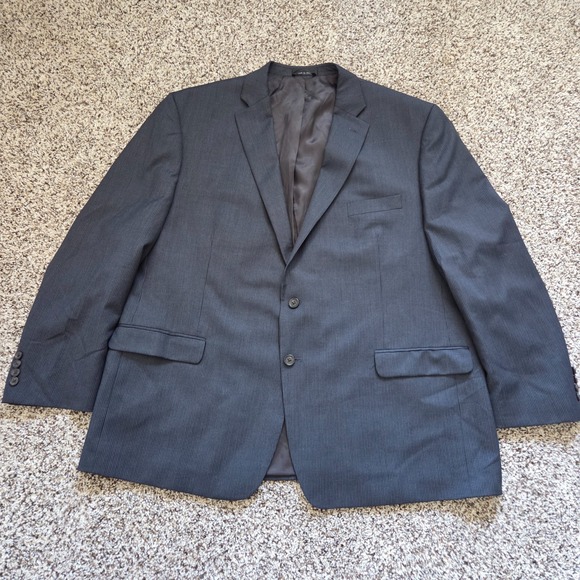 Lauren Ralph Lauren Other - Lauren Ralph Lauren Men's Black Pinstripe Wool Blazer Size 52R Office Jacket